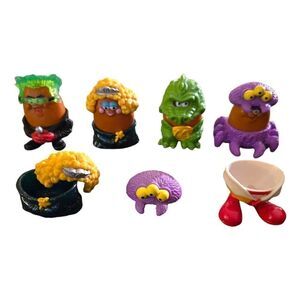 McDonalds 1996 Happy Meal McNugget Halloween Nugget Buddies Almost Complete Set